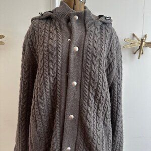 Beymen wool men's coat, XXL with tags, taupe color